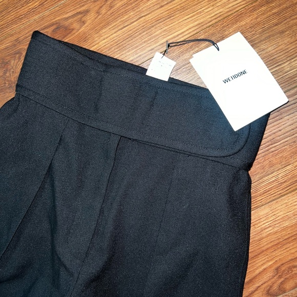 We11done Black High-Waisted Pants - Picture 1 of 4